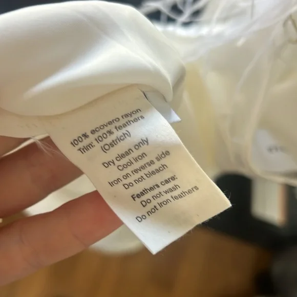 SLEEPER
+ NET SUSTAIN Boheme feather-trimmed ECOVERO-satin mini dress - Picture 4 of 5